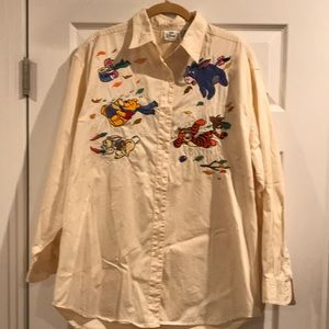 Disney’s Winnie the Pooh Button down blouse